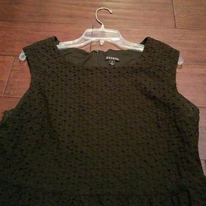 Little Black Eyelette Dress